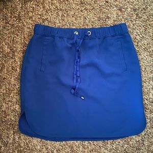 Ann taylor worn once blue skirt